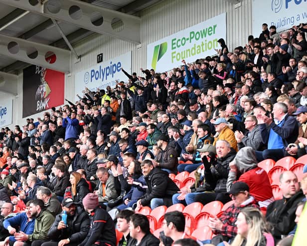 Rovers fans have witnessed a remarkable turnaround by their team. Picture: Howard Roe/AHPIX LTD