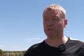 Rovers' chief Grant McCann at the club's training camp in Portugal.