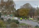 Barnsley Road in Scawsby was sealed off for several hours following the incident.