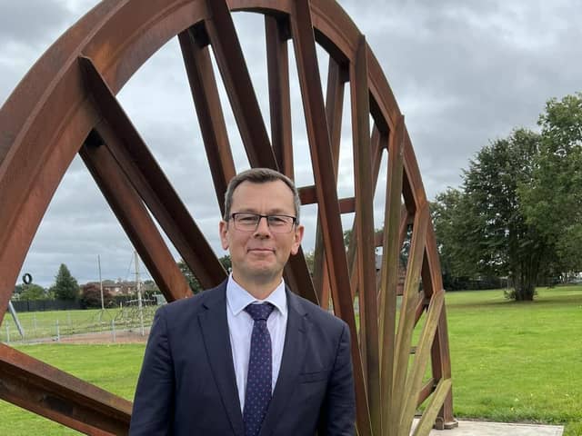 Don Valley MP Nick Fletcher has been blasted after crediting a village mining memorial to the Conservatives.