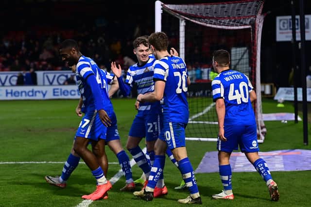 Rovers recorded a thumping win at Grimsby last time out. (Picture Howard Roe/AHPIX LTD).