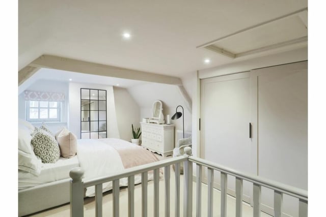 One of the property's four bedrooms.