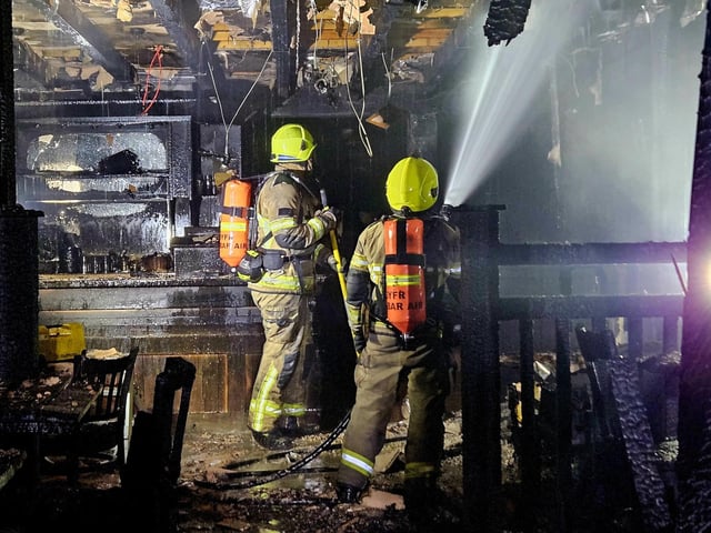 Crews from across South Yorkshire tackled the blaze.