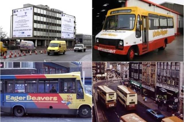 Bygone buses from Doncaster.