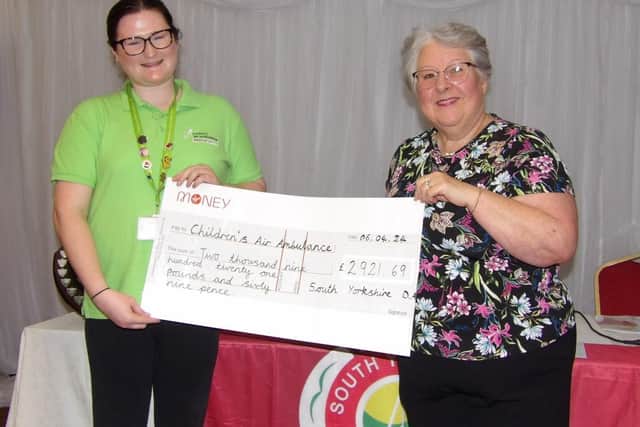 South Yorkshire District Association raise almost £3,000 to support lifesaving children’s charity.