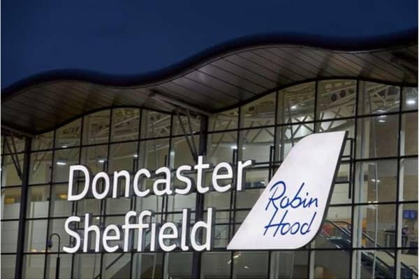 Doncaster Sheffield Airport.