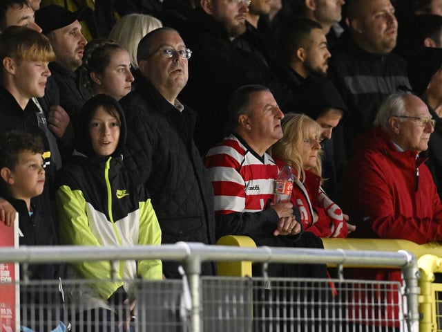 Rovers were backed by a 1,000-plus away following. Picture:Andrew Roe/AHPIX LTD.