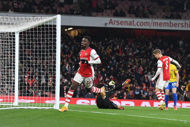 Brighton, Crystal Palace and West Ham have all been credited with an interest in Arsenal striker Eddie Nketiah. The former Leeds United loanee will see his contract expire in the summer, and looks likely to leave the Gunners to play first team football regularly. (Daily Mail)