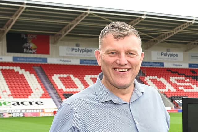 Rovers chief executive Gavin Baldwin