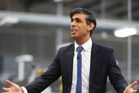 Rishi Sunak and his cabinet made a brief stop over in Doncaster en route to a meeting in Goole.