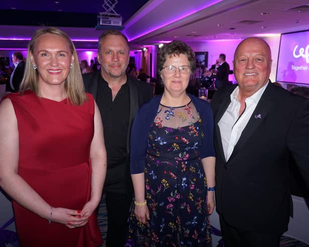 Emma Clarke, Dean Andrews, Patricia Fisher and Gary Sinclair.
