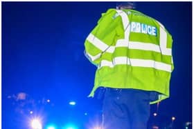 Police are at the scene of an incident on the Great North Road at Woodlands.