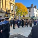 A silence was held outside the Mansion House.