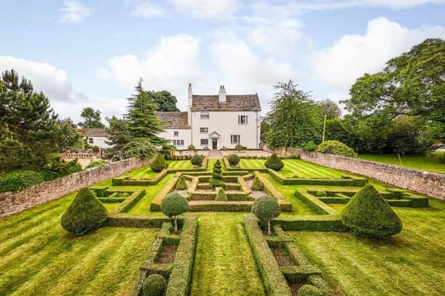 The impressive frontage of Grade ll-listed Scawsby Hall, now for sale at £1.5m.