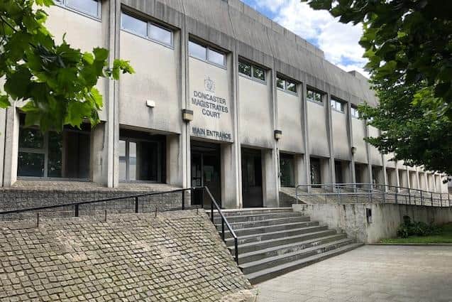 Pictured is Doncaster Magistrates' Court.