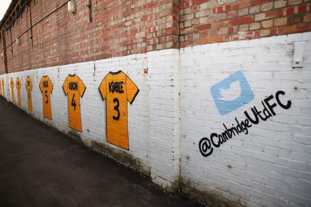 The Abbey Stadium, home of Cambridge United
