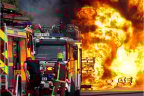 Fire crews attended the blaze in Harworth.