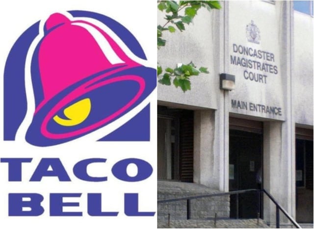 Ryan Colclough will appear in court charged with assaulting an emergency services worker at Doncaster's Taco Bell.