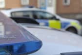 A four-year-old girl has died in a dog attack on Milton Keynes. File picture shows police cars.