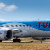 Stock picture of a grounded TUI aircraft at Doncaster Sheffield Airport in Doncaster, South Yorkshire. Used for illustrative purposes only