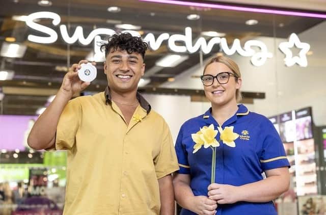 Brits are set to spend £1.4 billion on health and beauty this summer - Karim Zeroul urges Superdrug shoppers to donate 20p to help end of life care.