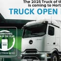 All-new fully electric Mercedes Benz HGVs go on show at special one-day event in Doncaster.