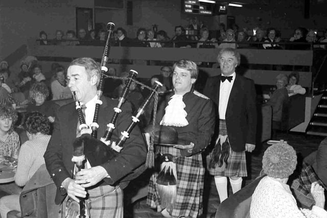 Burns Night at the Top Rank in 1983. Were you there?