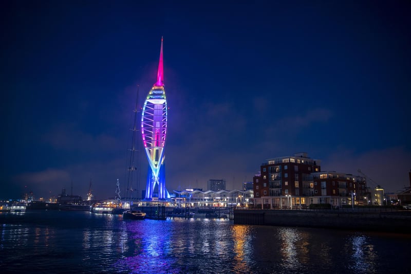 Nick Stephens said: ‘Returning from Deployments you knew you were home when you saw the Spinnaker lit up.’