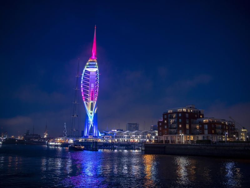 Nick Stephens said: ‘Returning from Deployments you knew you were home when you saw the Spinnaker lit up.’