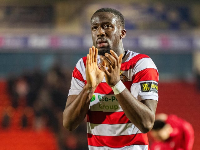 Solid as per and some excellent displays of his recovery pace, just when Harrogate's forwards thought they were in.
