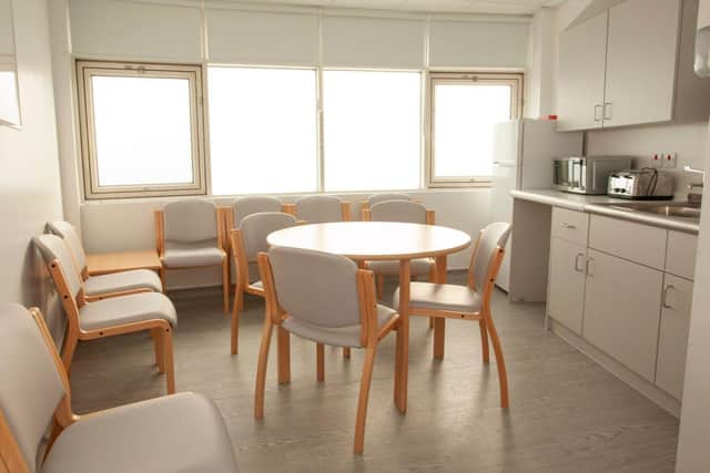 Break room at Montagu CDC