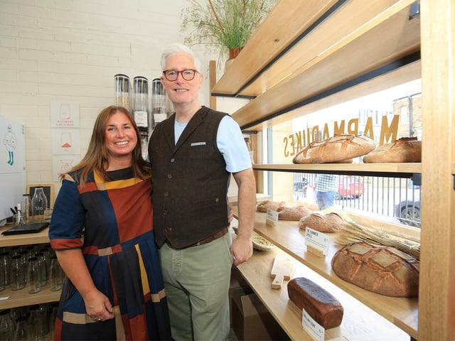 Marmadukes owners Clare and Tim Nye (pictured) opened their third café at the former Sorting Office site on Ecclesall Road on Thursday, June 24. The new venue has an artisan bakery and zero waste shop, as well as the delicious seasonal food and specialty coffee they have become known for.