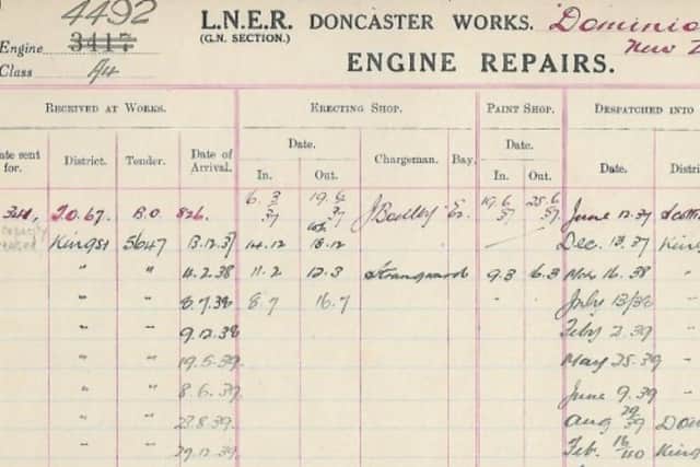 Engine card for Dominion of New Zealand