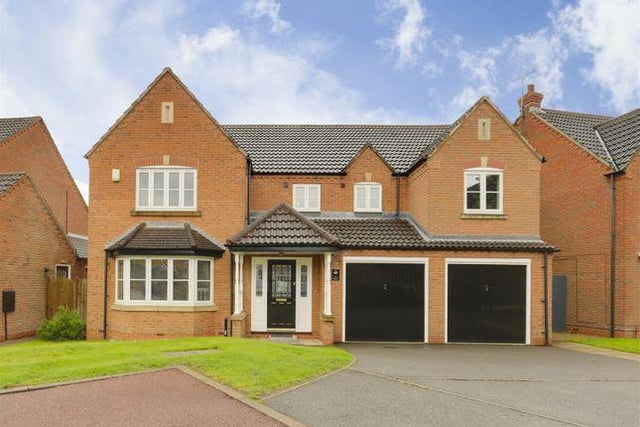This six bedroom house is down the road from the wood - it is on the market for £390,000. Marketed by Holden Copley, 0115 691 9709.