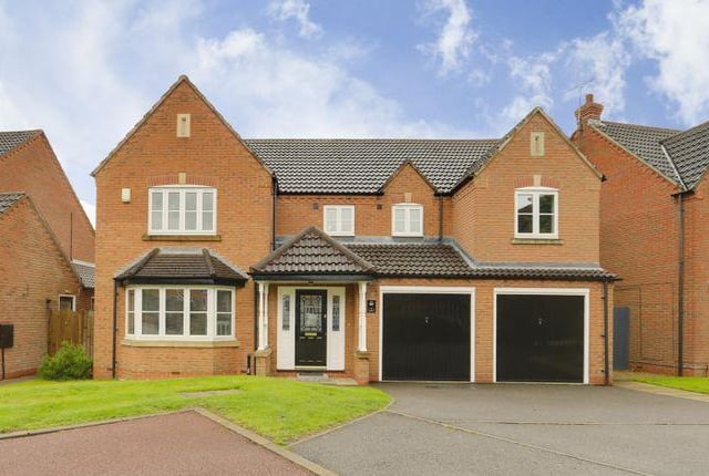 This six bedroom house is down the road from the wood - it is on the market for £390,000. Marketed by Holden Copley, 0115 691 9709.