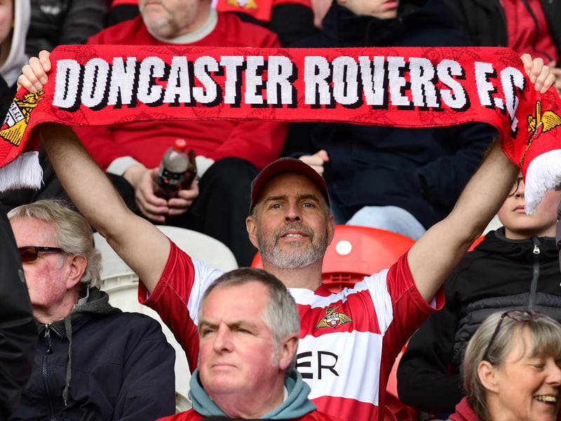 Doncaster Rovers fans watched their side blow away Barrow in the closing minutes for three more crucial points.