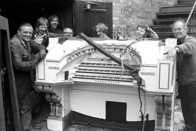The Wurlitzer was one of very few things saved from the Granada before it was demolished.