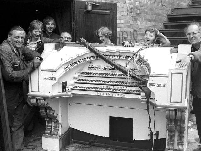 The Wurlitzer was one of very few things saved from the Granada before it was demolished.
