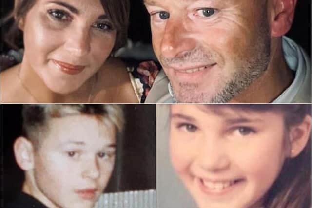 Keely and Darren are back together - 33 years after drifting apart as childhood sweethearts. (Photos: SWNS).