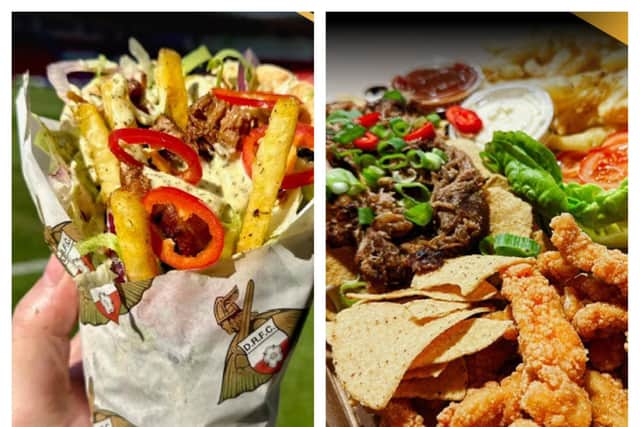 Doncaster Rovers are introducing porky gyros and a combo sharing box for the new season.
