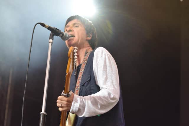Johnny Marr rolled back the years at Scarborough Open Air Theatre. (Photo: Cuffe and Taylor).