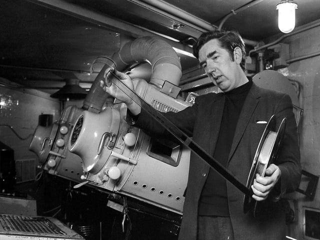 Did you work in the projection room of the Granada?