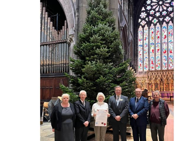 Doncaster Minster will be the setting for a fundraising festive concert.