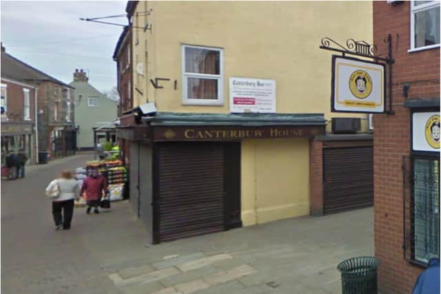 Canterbury House, where Richard Holgate was a familar face for many years.