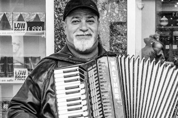 Photographer @nikalwest found this gentleman in Doncaster town centre and took this portrait.