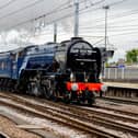 Blue Peter has returned to the tracks after a ten year overhaul. (Photo: Dan Debenham/Doncaster Council).