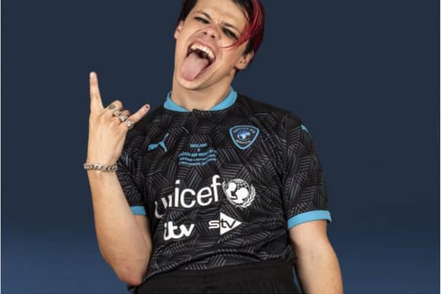Doncaster singer Yungblud will appear at Soccer Aid.