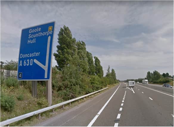 The M18 was closed for several hours.