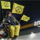 Extinction Rebellion protesters are targeting Amazon depots across the UK. (Photo: Extinction Rebellion).