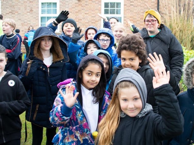 Fifteen schools from across the district took part.